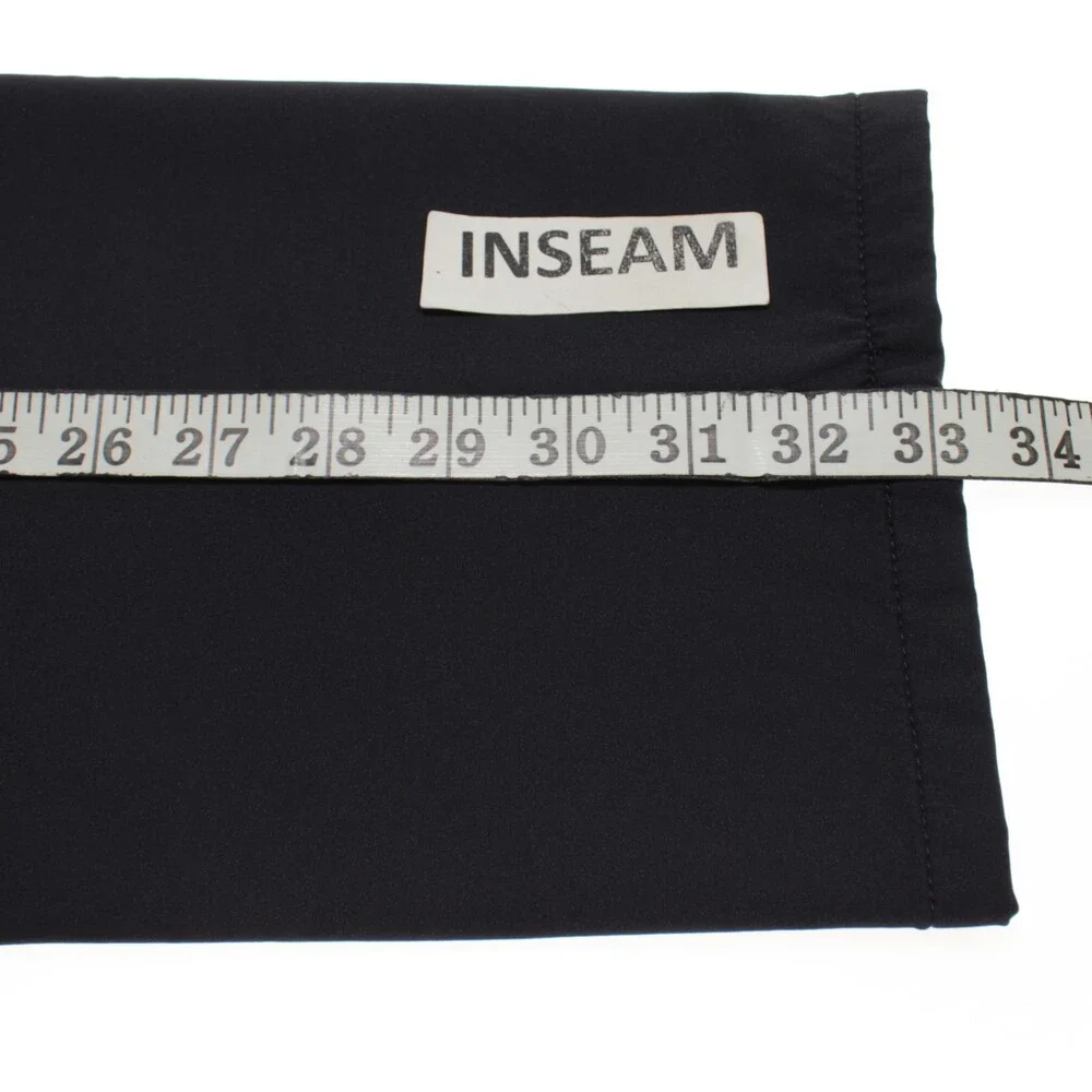 Meyer NWT Chinos / Casual Pants Size 52 (US 36) Bonn in Blue Polyamide Blend